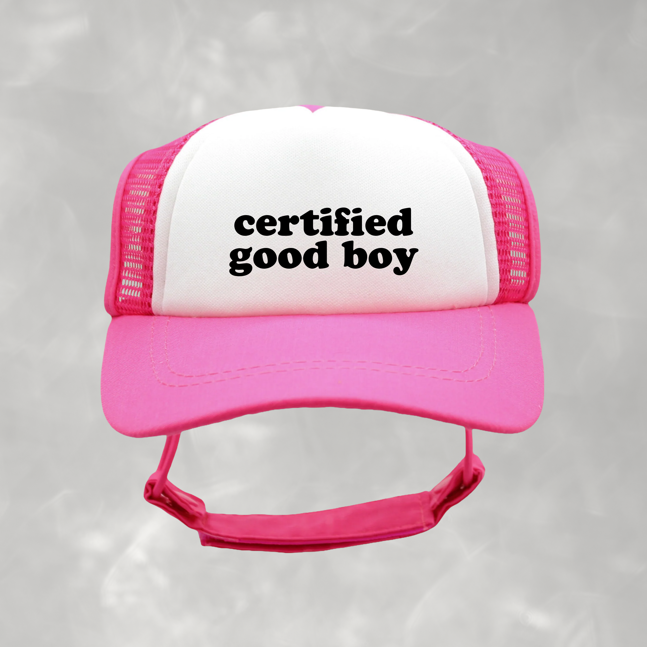 Certified Good Boy Dog Foam Trucker Hat