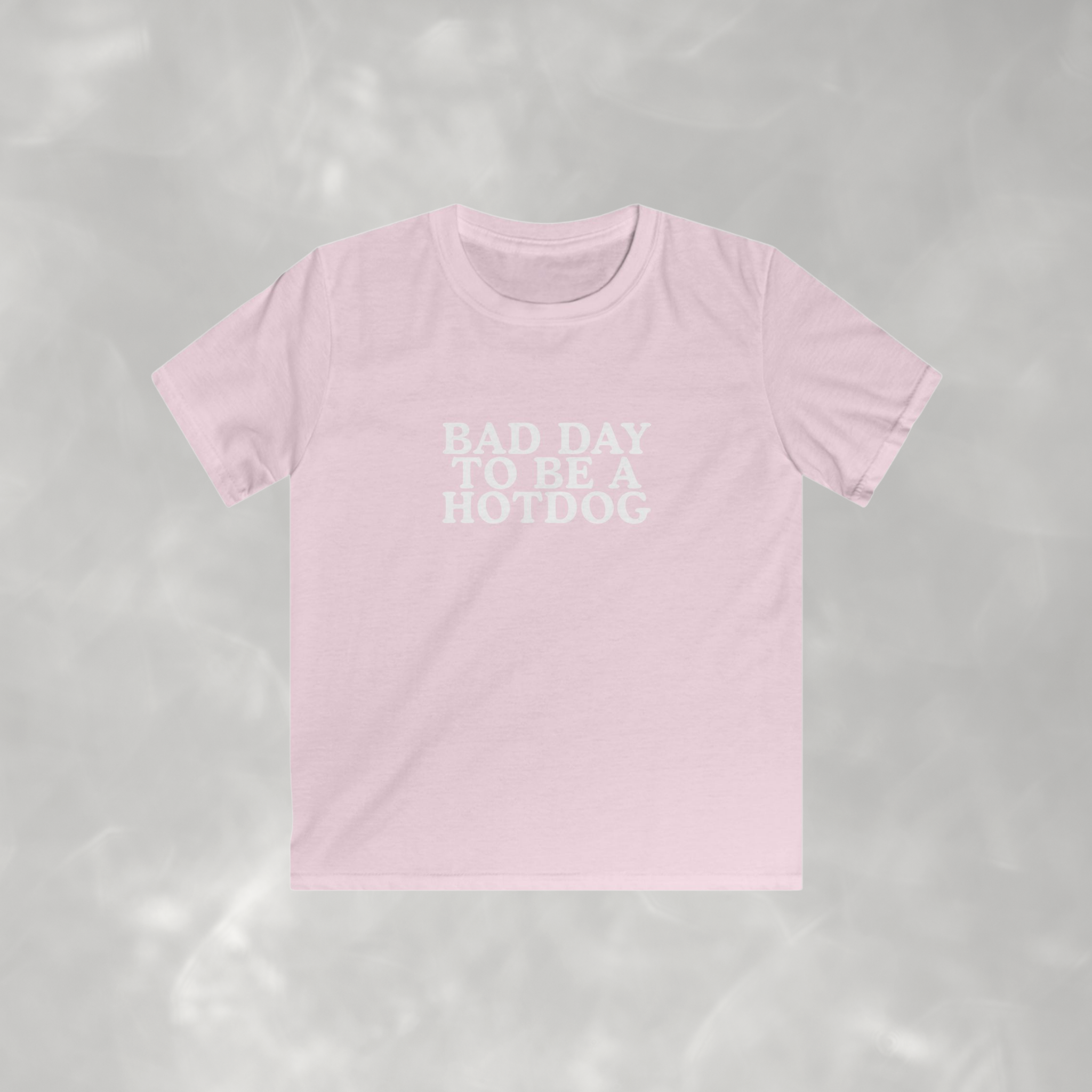 Bad Day to be a Hotdog Gildan Kids Softstyle Tee, Funny Shirt for 4th of July, Cookouts, BBQ