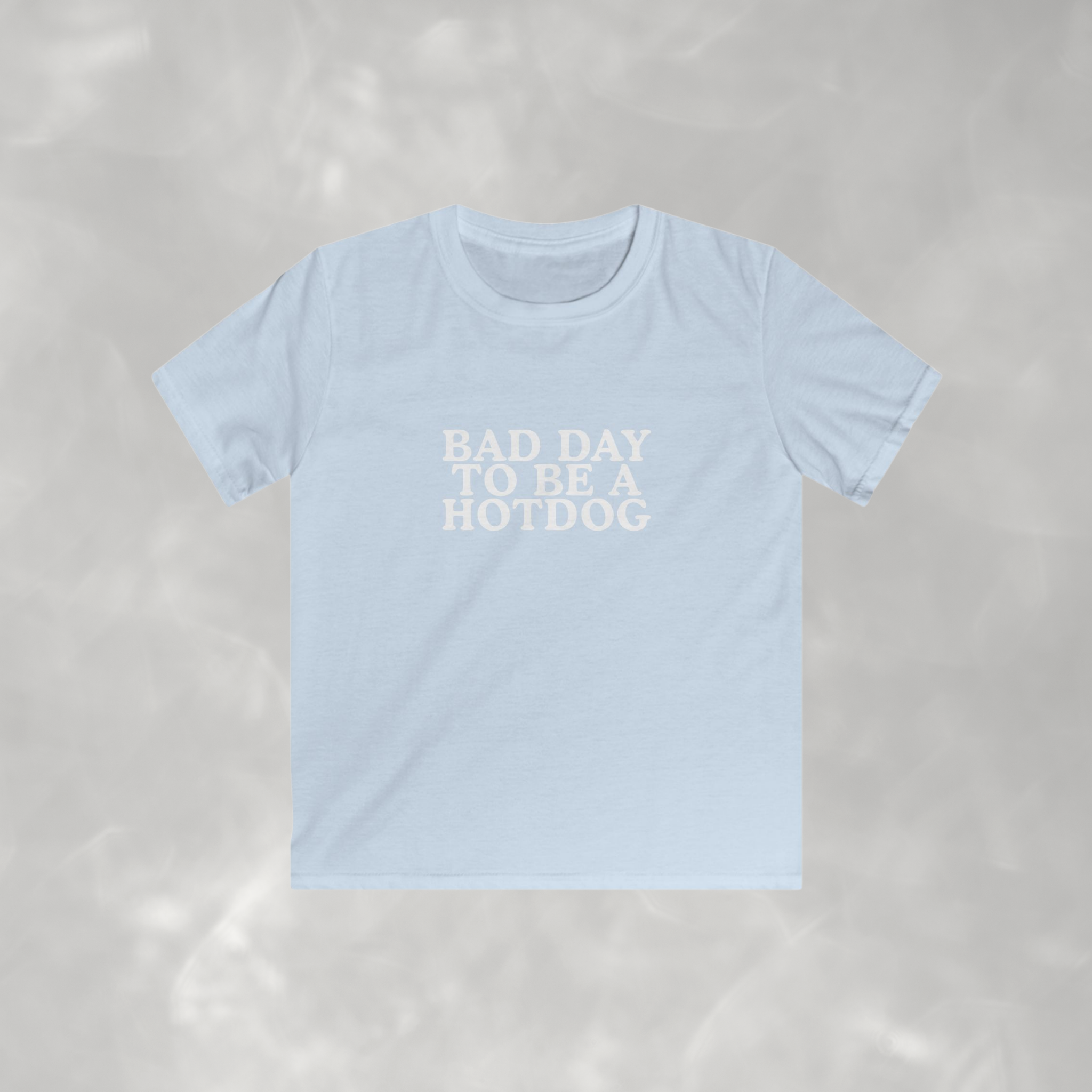 Bad Day to be a Hotdog Gildan Kids Softstyle Tee, Funny Shirt for 4th of July, Cookouts, BBQ