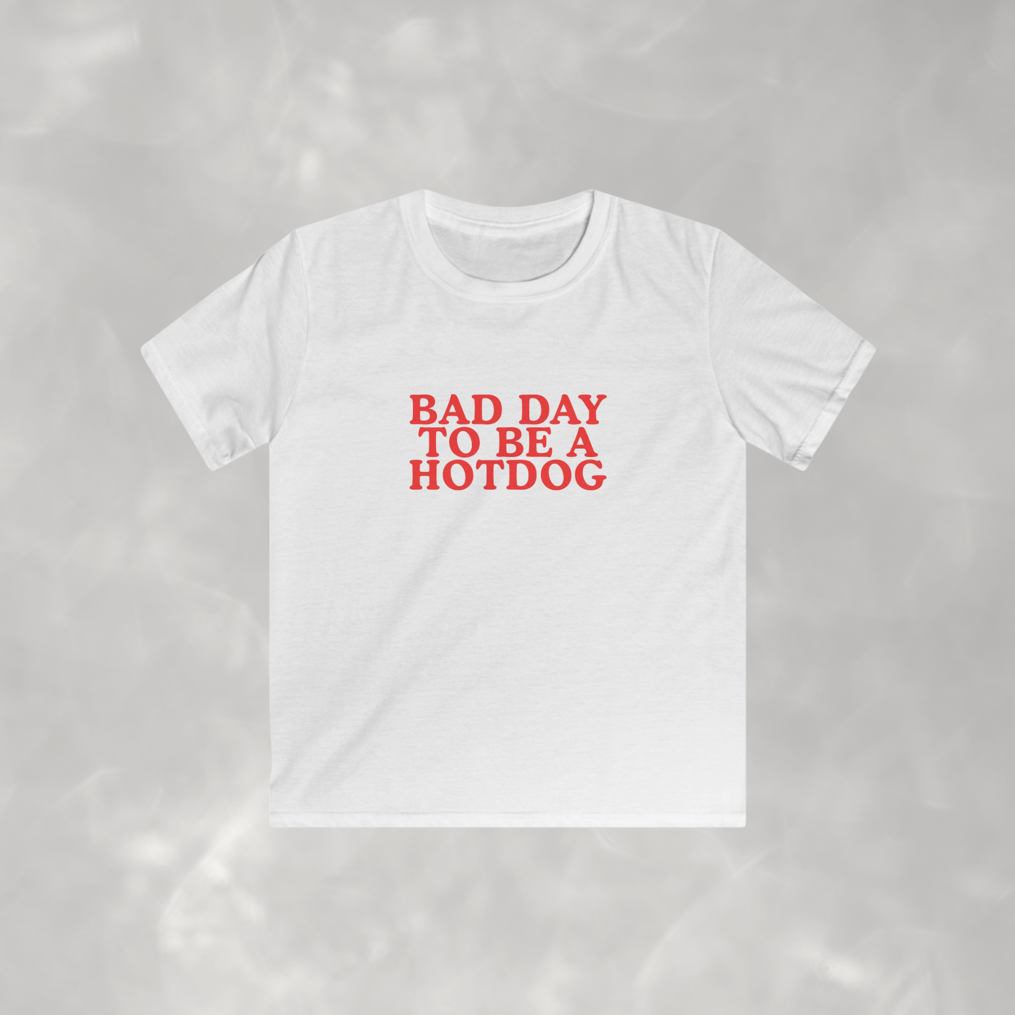 Bad Day to be a Hotdog Gildan Kids Softstyle Tee, Funny Shirt for 4th of July, Cookouts, BBQ