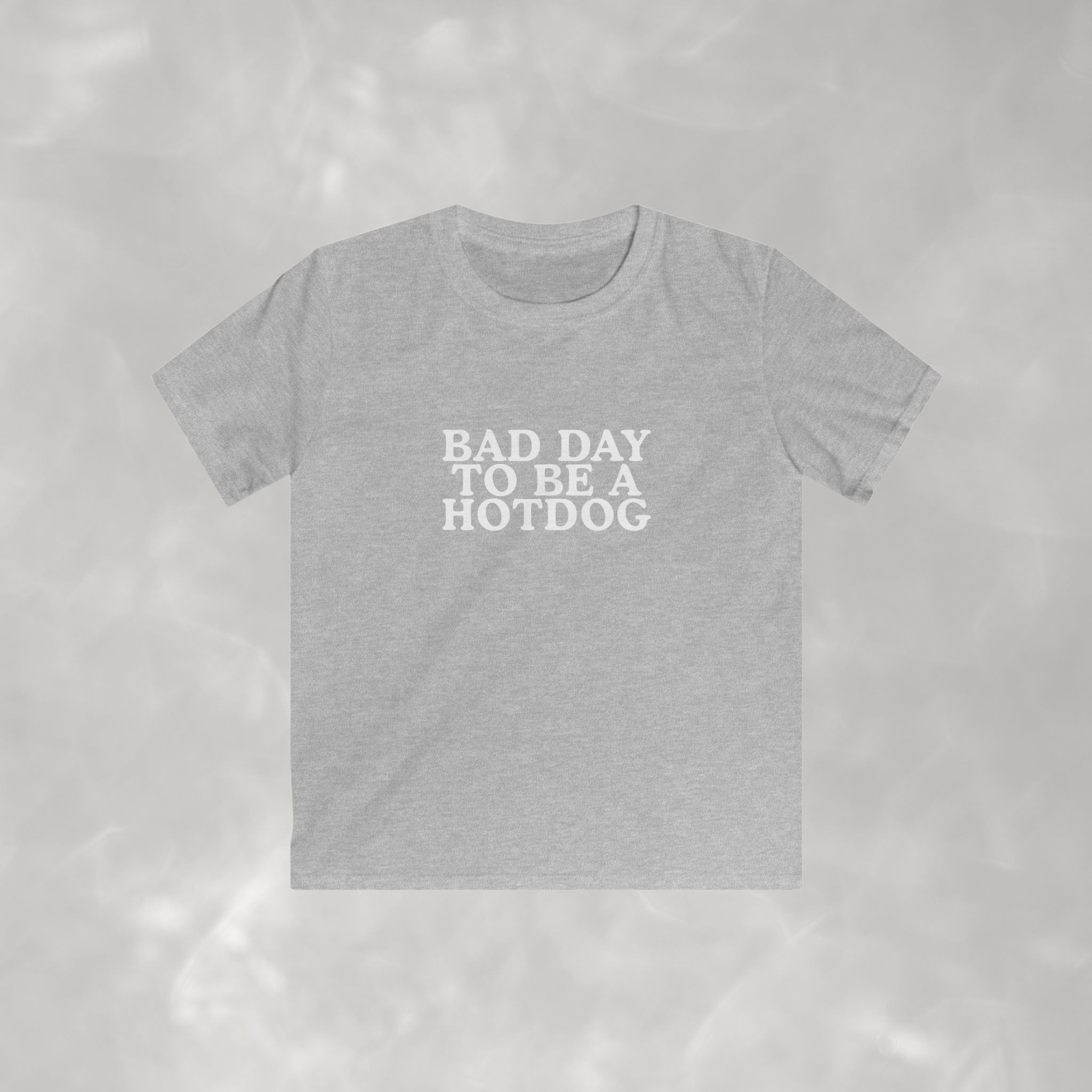 Bad Day to be a Hotdog Gildan Kids Softstyle Tee, Funny Shirt for 4th of July, Cookouts, BBQ