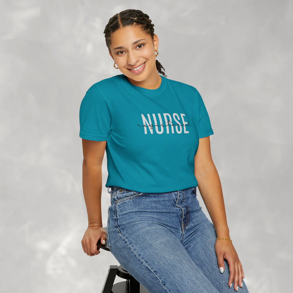 Registered Nurse Comfort Colors Unisex Garment-Dyed T-shirt for Men and Women