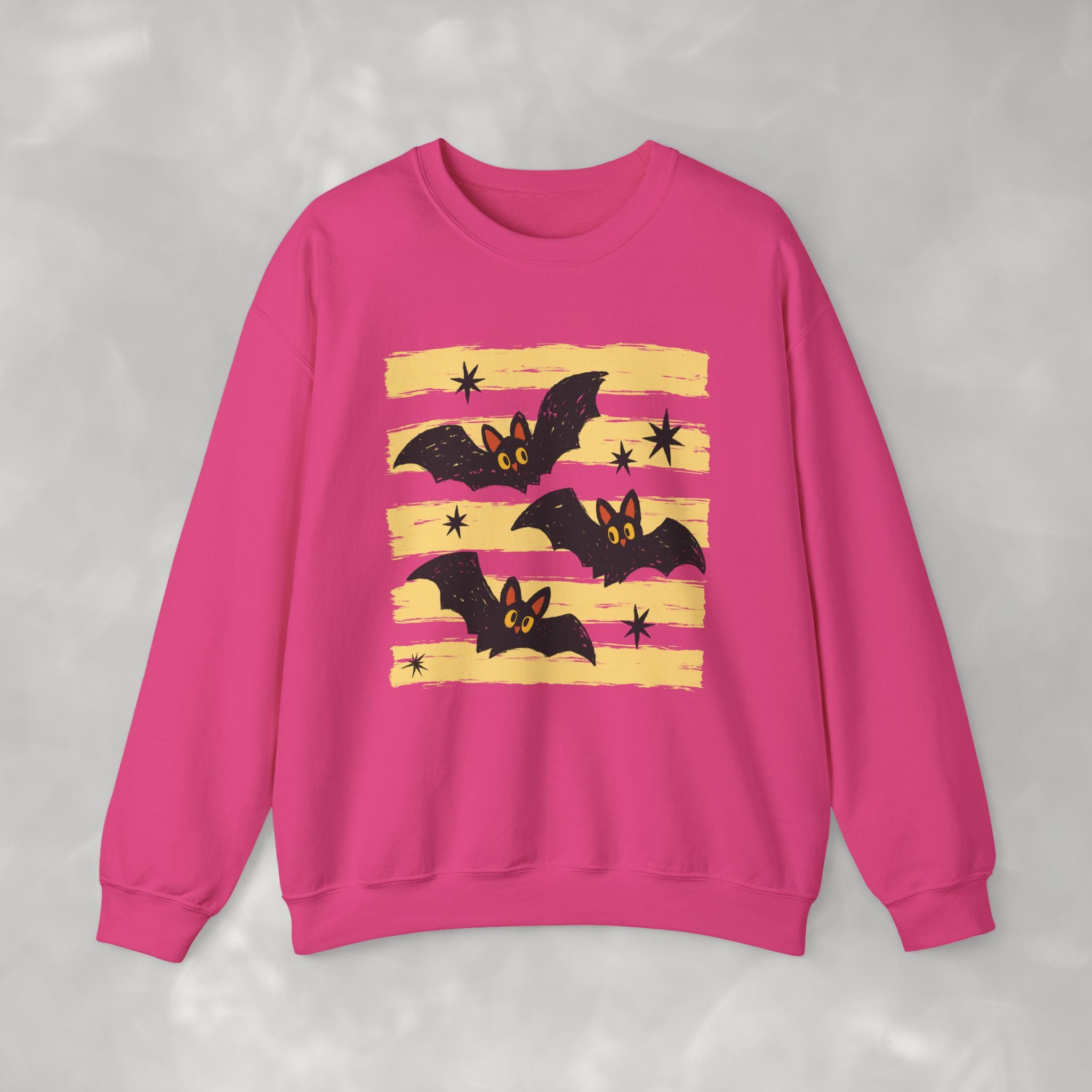 Cute Halloween Bats, Gildan Unisex Heavy Blend™ Crewneck Sweatshirt