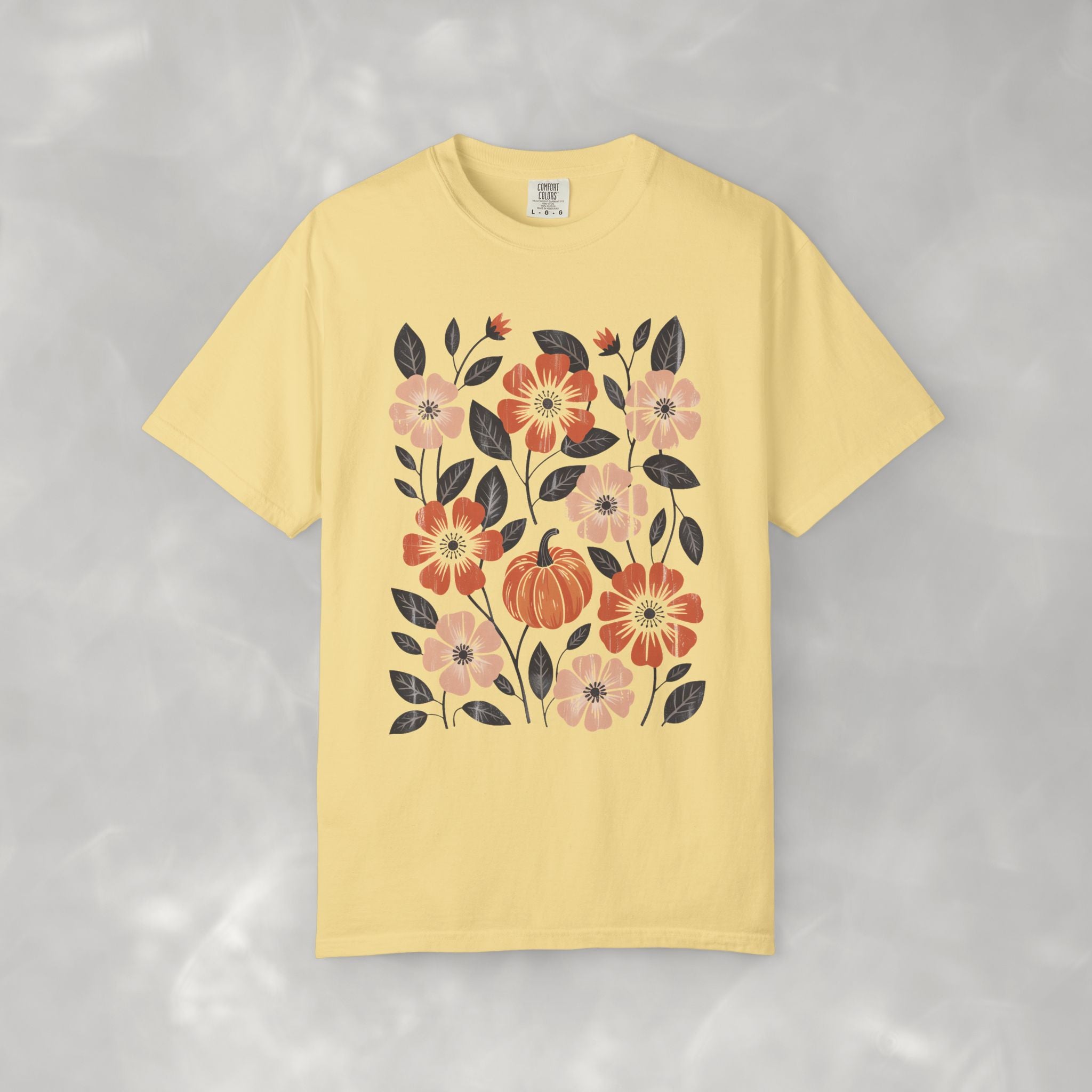 Boho Autumn, Vintage Fall Comfort Colors Tee