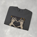 Spooky Skeleton Hands, Cute Halloween Unisex Heavy Blend™ Crewneck Sweatshirt
