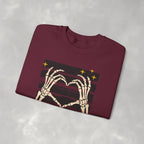 Spooky Skeleton Hands, Cute Halloween Unisex Heavy Blend™ Crewneck Sweatshirt