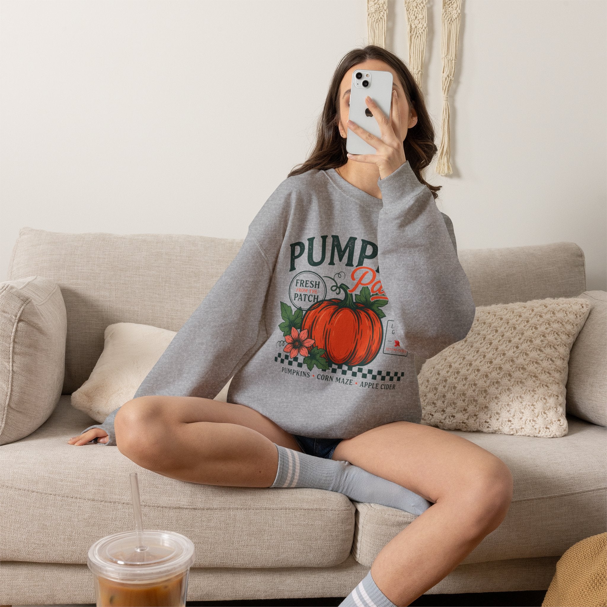 Pumpkin Patch Gildan Unisex Heavy Blend™ Crewneck Sweatshirt