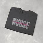 Registered Nurse Leopard Print Gildan Unisex Heavy Blend™ Crewneck Sweatshirt
