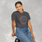 Physical Therapy, Cute Playful Smile, PT, PTA Unisex Comfort Colors Tee