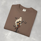 Spooky Retro Ghost Babe Unisex Comfort Colors Tee