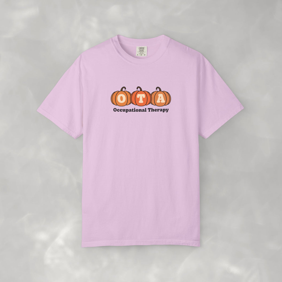 OTA Fall Pumpkins Comfort Colors Garment-Dyed T-shirt for Occupational Therapy Assistants
