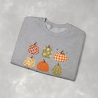 Whimsical Autumn Pumpkins Gildan Unisex Heavy Blend™ Crewneck Sweatshirt for Fall, Thanksgiving
