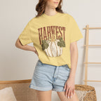 Autumn Harvest, White Pumpkin Retro Comfort Colors Tee