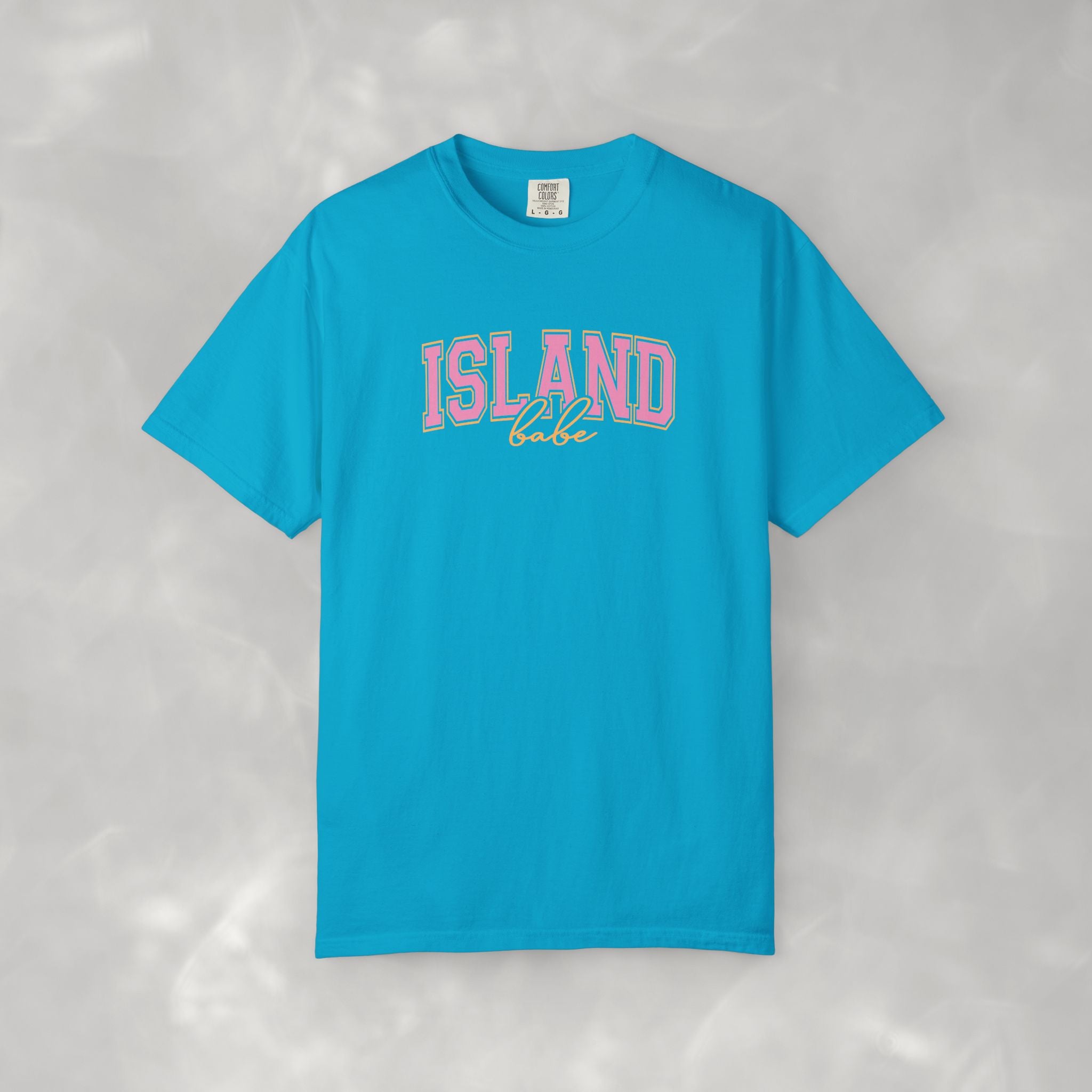 Island Babe, Cute Summer, Beach, Vacation Comfort Colors Tee