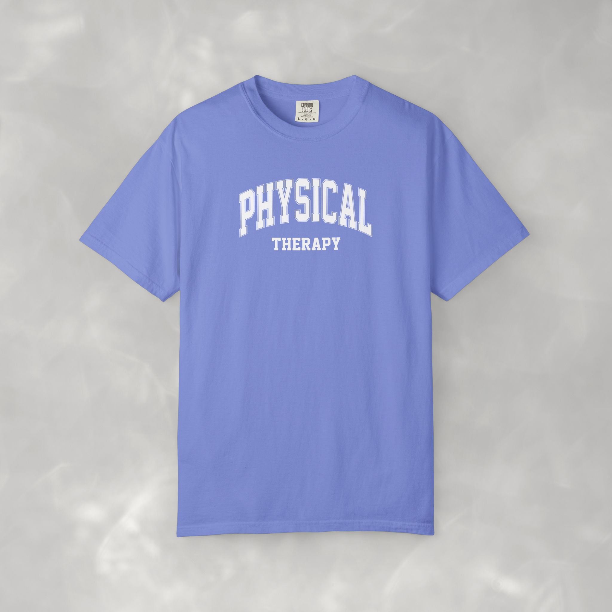 Physical Therapy, Therapist Classic Varsity Style Comfort Colors Tee