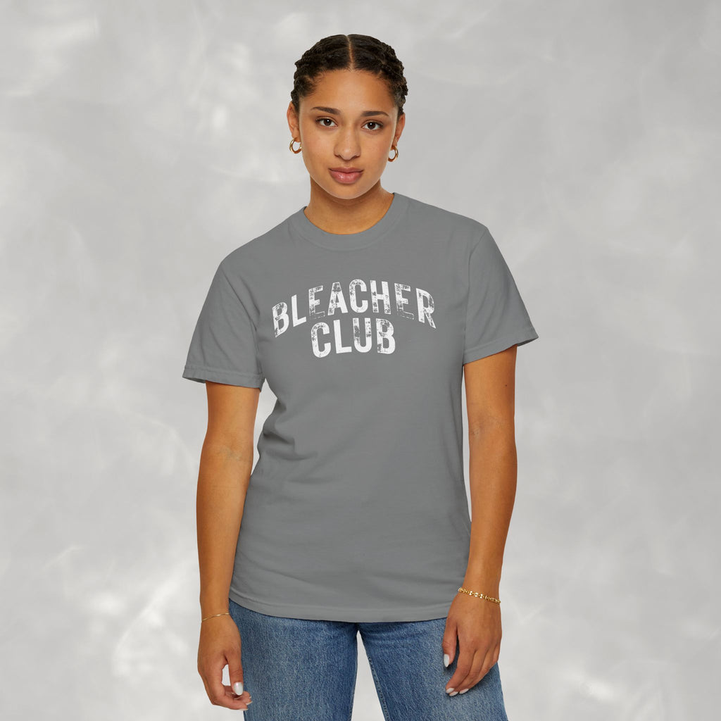 Bleacher Club, Funny Unisex Comfort Colors Tee for Sports Parents, Family