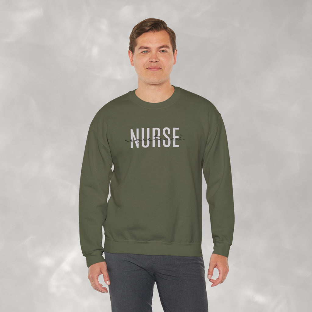 Registered Nurse Gildan Unisex Heavy Blend™ Crewneck Sweatshirt