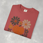 Retro Fall, Autumn Pumpkin Comfort Colors Tee