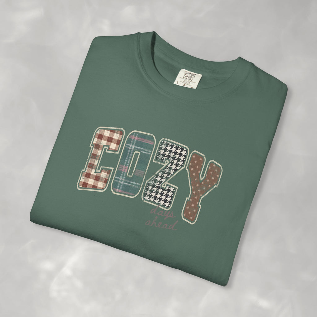 Cozy Day Ahead Comfort Colors Unisex Garment-Dyed T-shirt