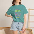 Late Night Book Club, Comfort Colors Book Lover, Reader Tee for Women,