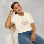 Getting Lit Funny Fall Candle Gildan Unisex Softstyle T-Shirt