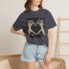Spooky Skeleton Hands, Cute Halloween Comfort Colors Tee