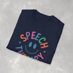 Speech Therapy, Cute Playful Smile, SLP, SLPA Gildan Unisex Softstyle T-Shirt