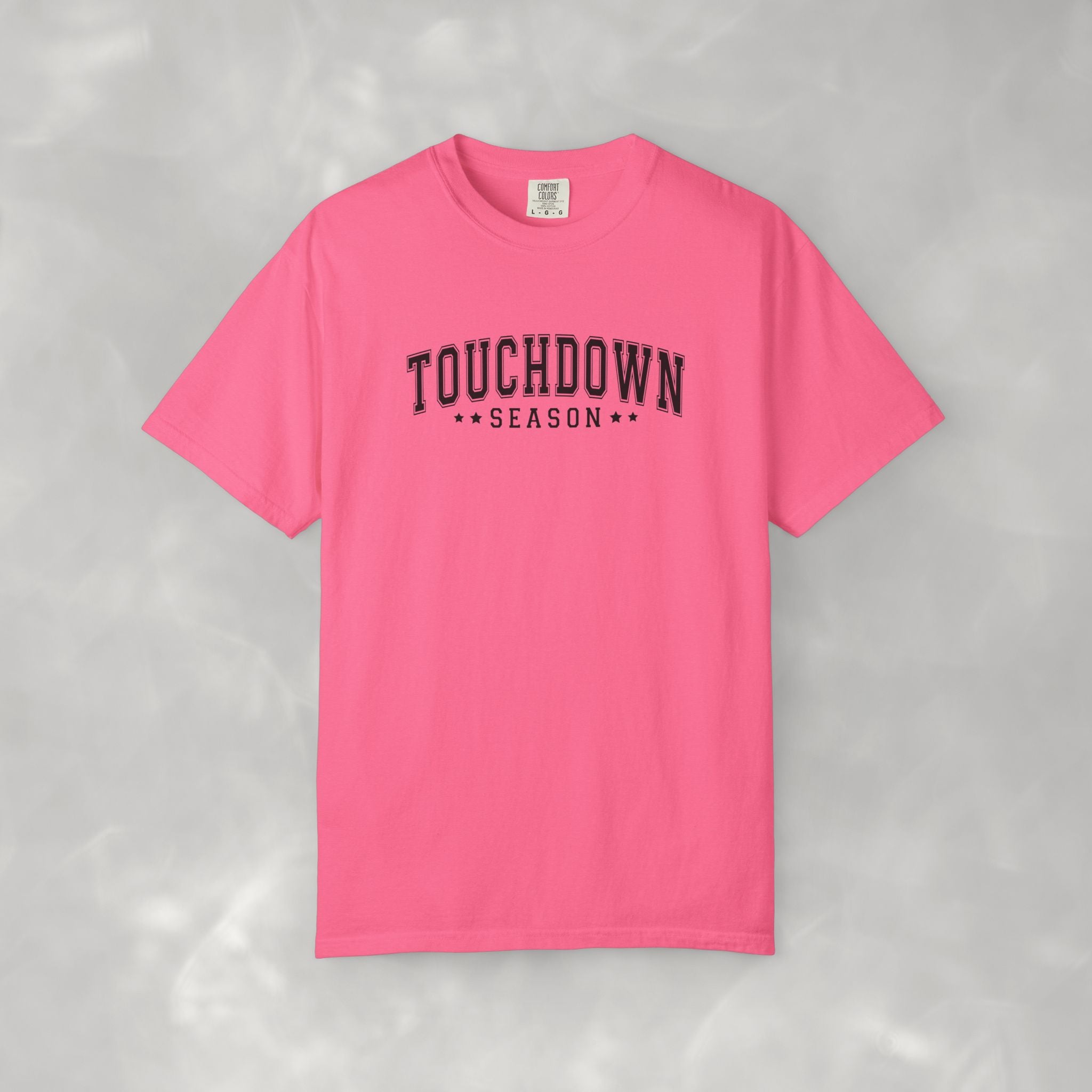 Touchdown Season, Unisex Football Comfort Colors Tee