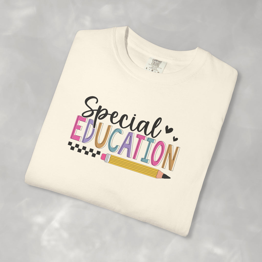 Special Education Comfort Colors Unisex Garment-Dyed T-shirt for Teachers, Educators, Paraprofessionals