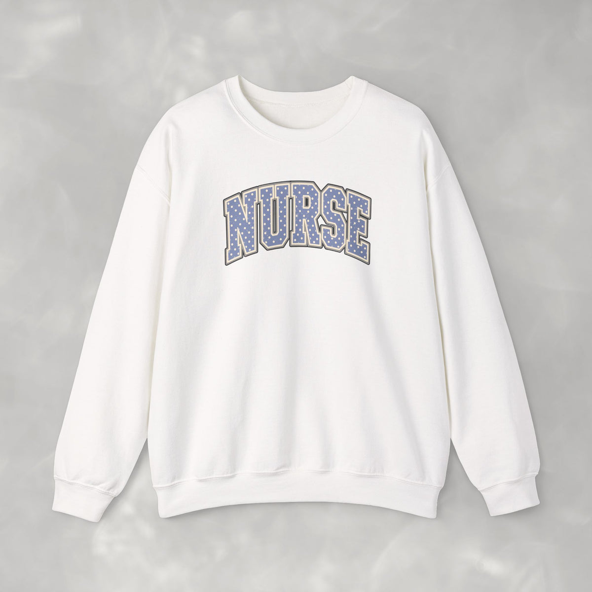 Nurse Vasity Polka Dot Gildan Unisex Heavy Blend™ Crewneck Sweatshirt