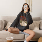 Autumn Harvest, White Pumpkin Retro Gildan Unisex Heavy Blend™ Crewneck Sweatshirt