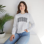 Nurse Checkered Gildan Unisex Heavy Blend™ Crewneck Sweatshirt for RN, LPN, GN, Nursing Students