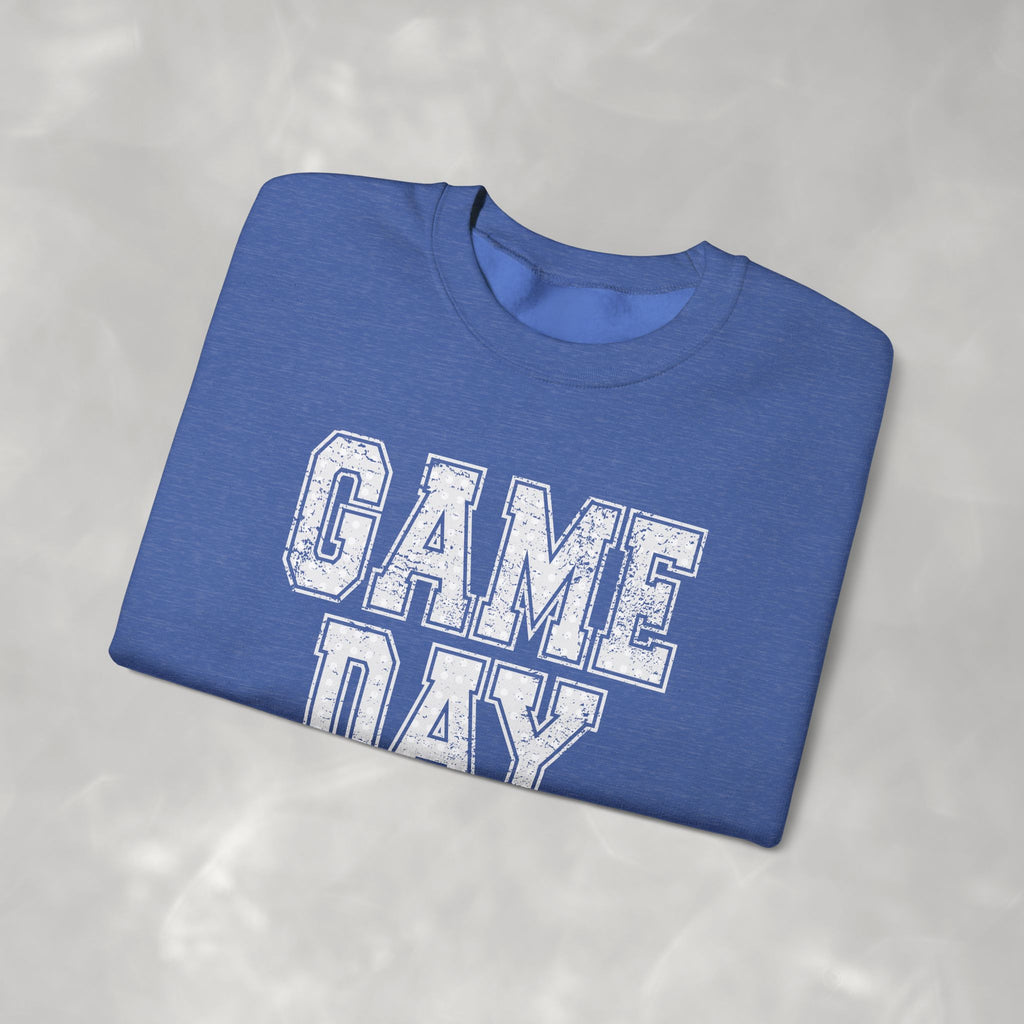 Cute Game Day, Preppy Polka Dot Gildan Unisex Heavy Blend™ Crewneck Sweatshirt