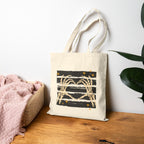 Spooky Skeleton Hands, Cute Halloween Double-Sided Cotton Canvas Tote Bag