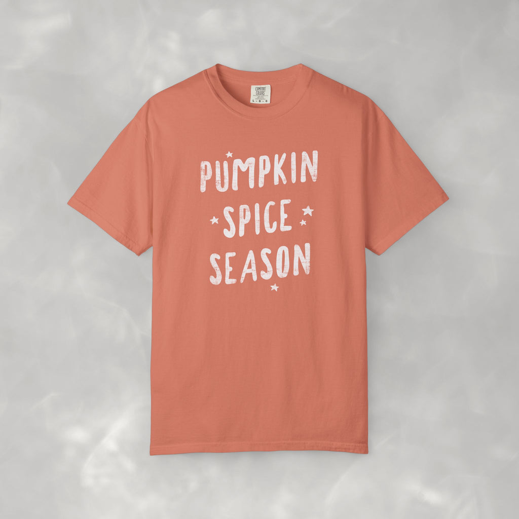 Pumpkin Spice Season Comfort Colors Unisex Garment-Dyed T-shirt