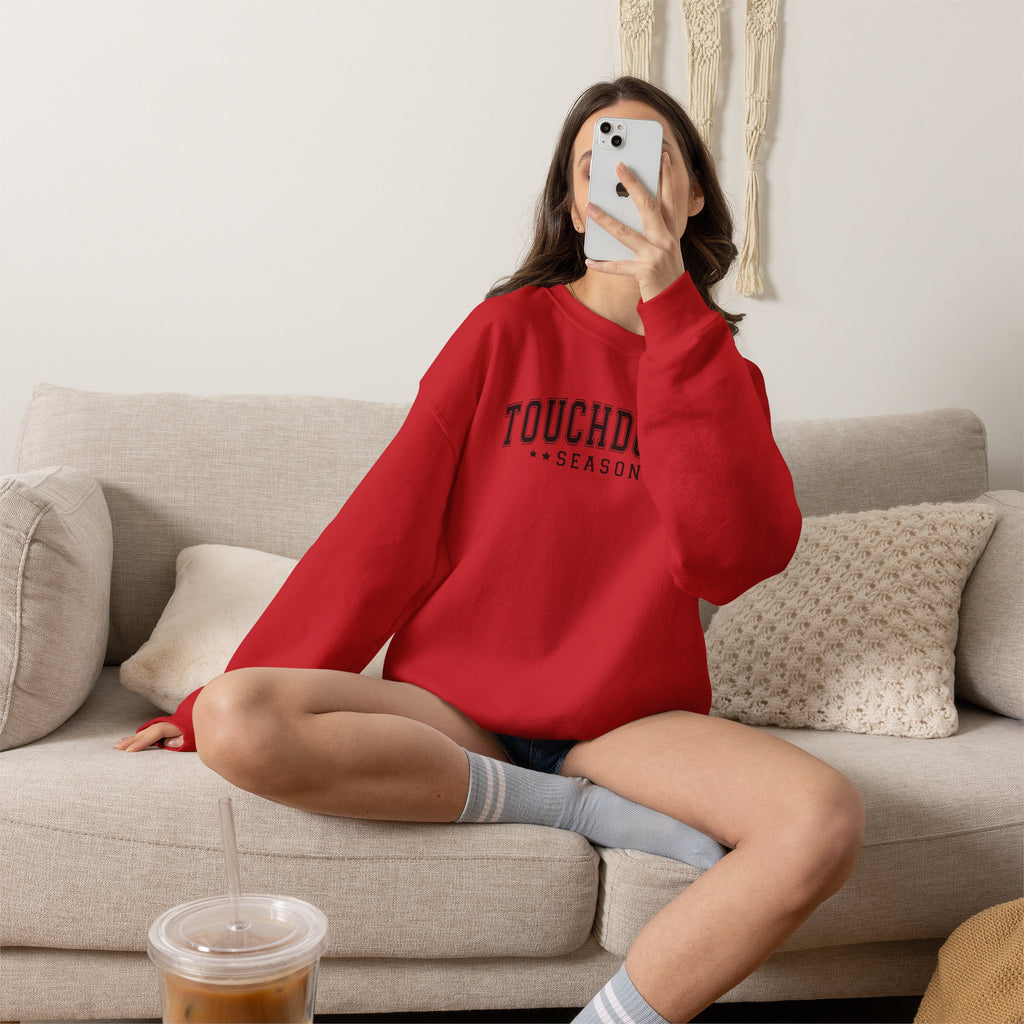 Touchdown Season Unisex Gildan Heavy Blend™ Crewneck Sweatshirt