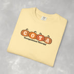 COTA Fall Pumpkins Comfort Colors Garment-Dyed T-shirt for Occupational Therapy Assistants