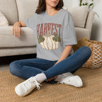 Autumn Harvest, White Pumpkin Retro Gildan Unisex Softstyle T-Shirt