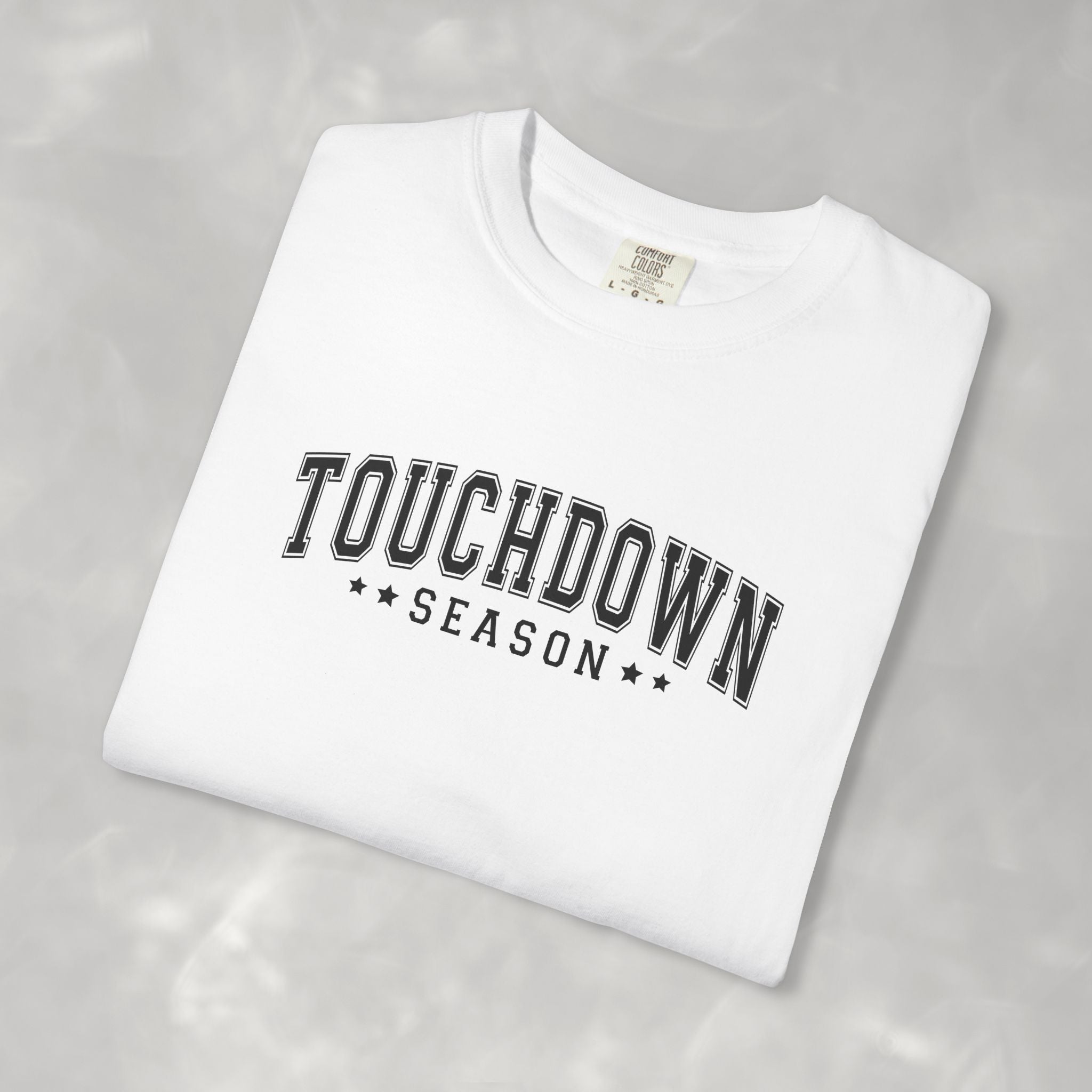 Touchdown Season, Unisex Football Comfort Colors Tee