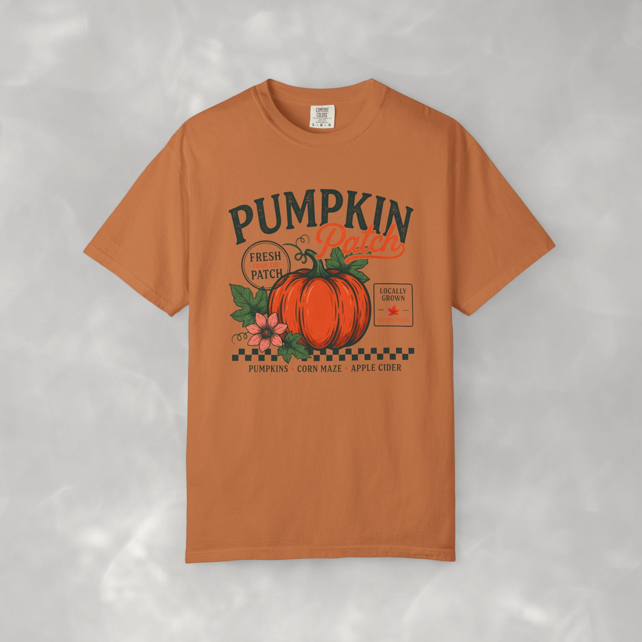 Pumpkin Patch Comfort Colors Tee