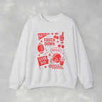 Football Season, Touchdown, Gameday, Cute Gildan Unisex Heavy Blend™ Crewneck Sweatshirt
