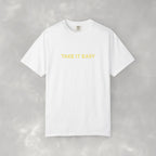 Take It Easy Unisex CC Tee, Casual Comfort Colors T-shirt for Men and Women
