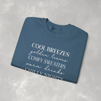 Autumn Vibes Gildan Unisex Heavy Blend™ Crewneck Sweatshirt for Fall, Thanksgiving, Festive