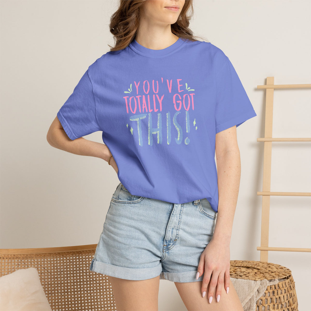 You've Totally Got This, Cute Motivational Comfort Colors Tee for OT, PT, Speech Therapy