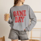 Cute Game Day, Preppy Polka Dot Gildan Unisex Heavy Blend™ Crewneck Sweatshirt