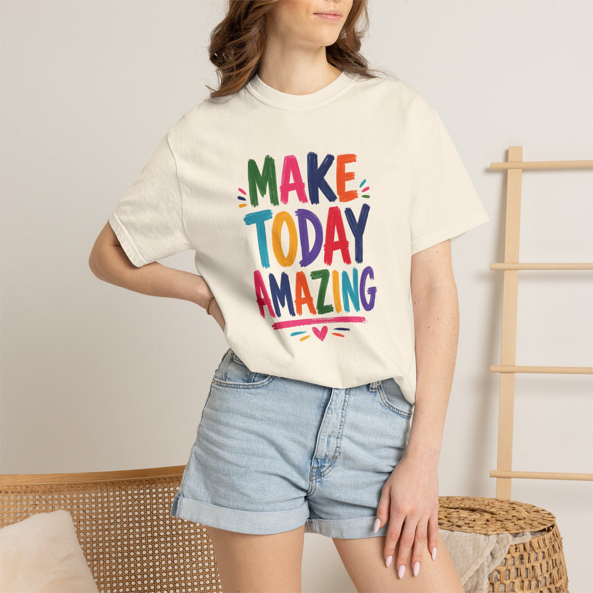 Make Today Amazing Unisex Comfort Colors Tee