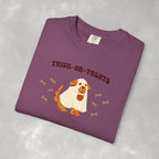 Trick-or-Treats Cute Funny Halloween Dog Lover Unisex Garment-Dyed T-shirt