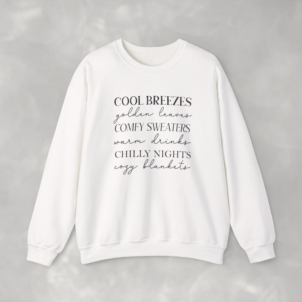 Autumn Vibes Gildan Unisex Heavy Blend™ Crewneck Sweatshirt for Fall, Thanksgiving, Festive