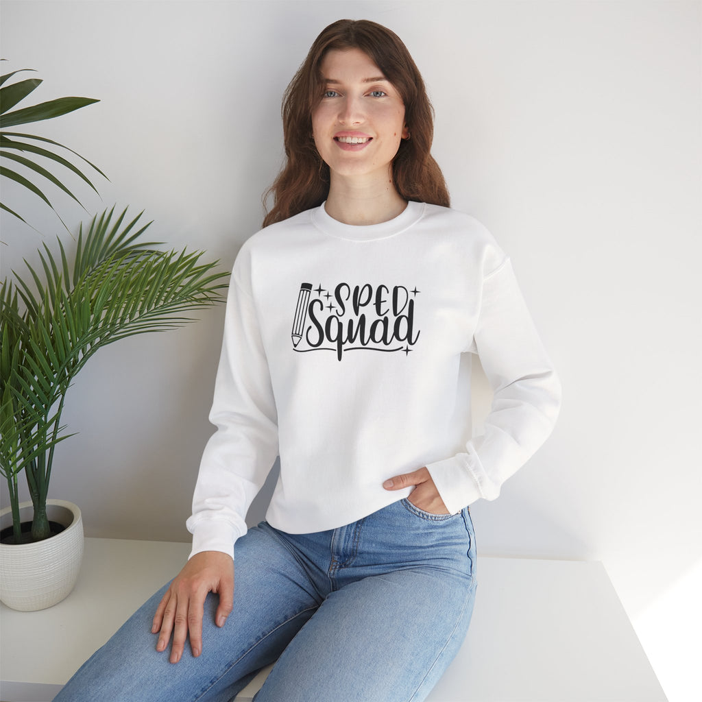 SPED Squad Gildan Unisex Heavy Blend™ Crewneck Sweatshirt for Educators, Teachers, Paraprofessionals