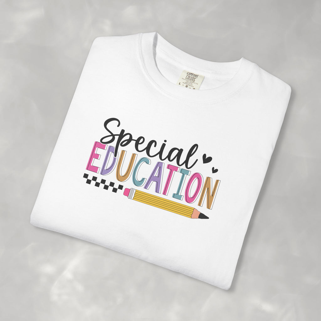 Special Education Comfort Colors Unisex Garment-Dyed T-shirt for Teachers, Educators, Paraprofessionals